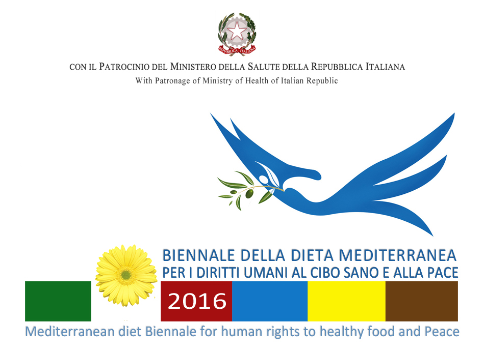Logo Biennale Dieta Mediterranea