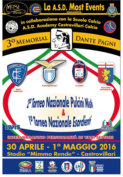 Lavori in corso per il Memorial Dante Pagni