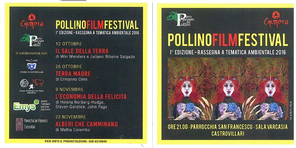 Pollino Film Festival. Si parte il 12 ottobre