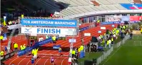 Ad Amsterdam Michele Spingola corre e fa record calabrese di maratona