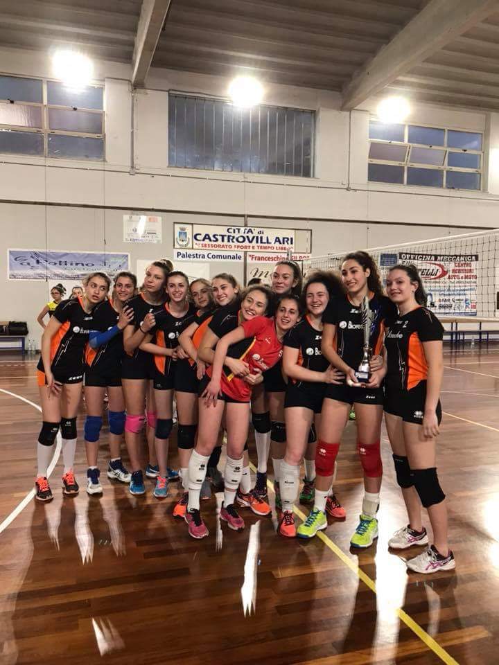 Campionati provinciali Under 16. Avolio Volley prima della classe