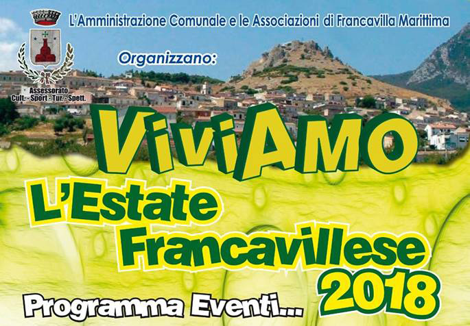 Francavilla da vivere. Ricco calendario estivo organizzato dall’amministrazione comunale