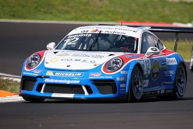 Carrera Cup. Simone Iaquinta si conferma a Vallelunga