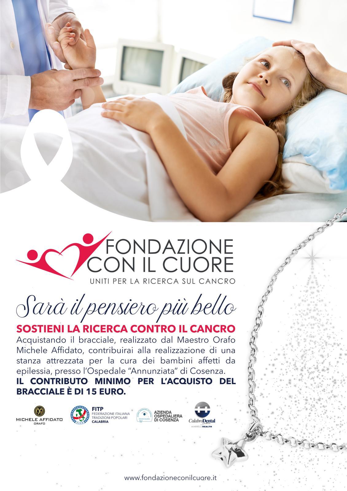 Fondazione con il cuore. Giorno 7 la presentazione dell’iniziativa per sostenere la ricerca sul cancro