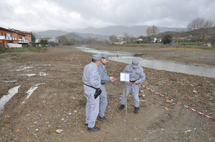 Rende. Sequestrato un tratto del fiume Surdo