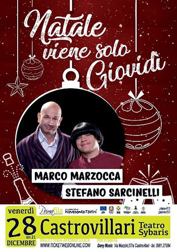 Marco Marzocca e Stefano Sarcinelli protagonisti di Primafila