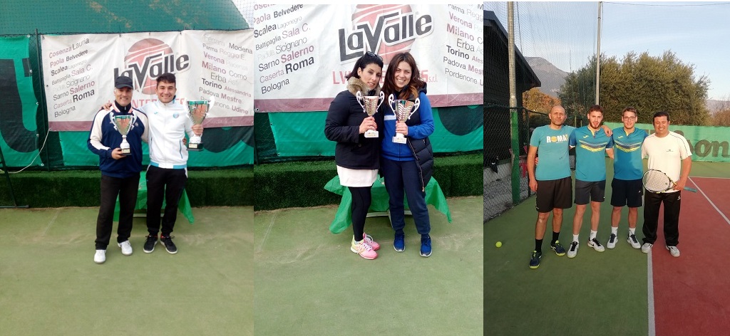 Tennis. I vincitori del Torneo Rodeo La Valle