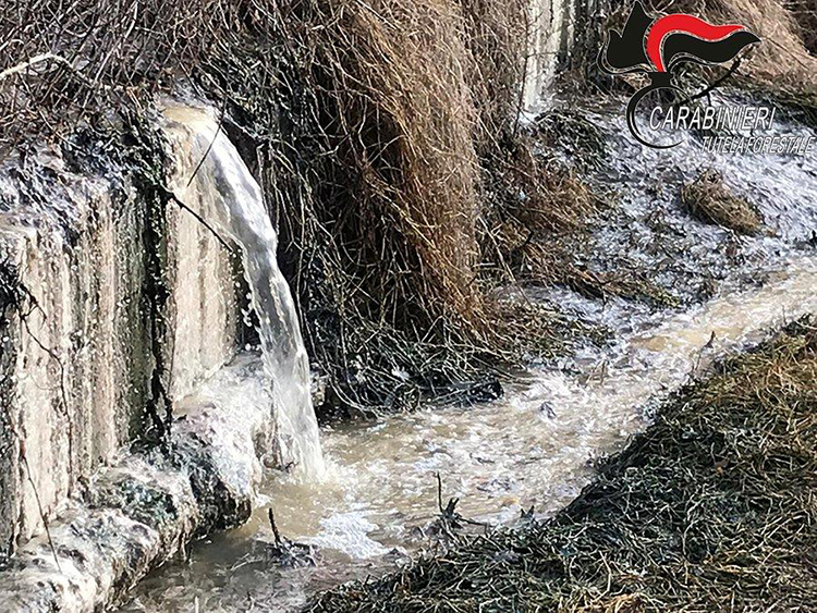 Carabinieri forestali sequestrano due depuratori a San Martino di Finita