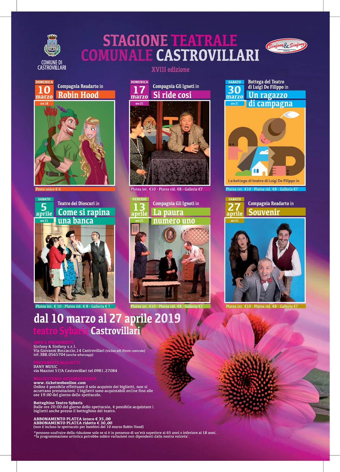 stagione teatrale2019