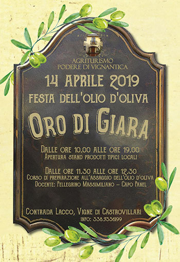 Oro di giara: la festa dell’olio d’oliva