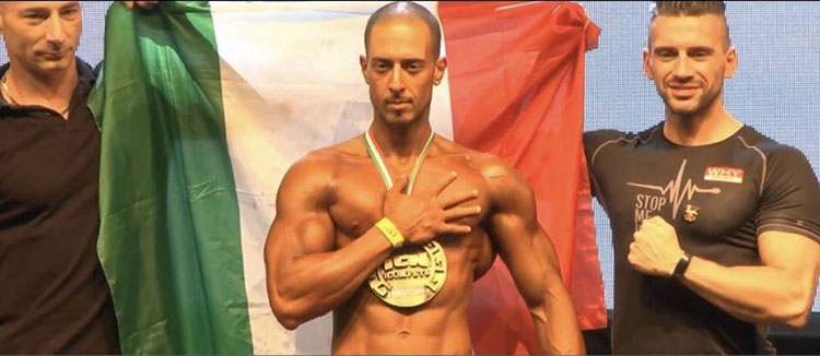 Mister Universo, sul gradino più alto del bodybuilding il Castrovillarese Giuseppe Francomano