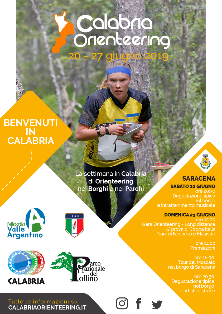 locandinaorienteering saracena