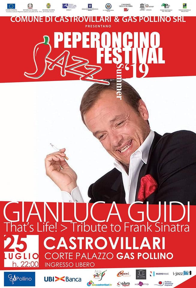 Gianluca Guidi in concerto. Ritorna il Peperoncino Jazz Festival nella città del Pollino.