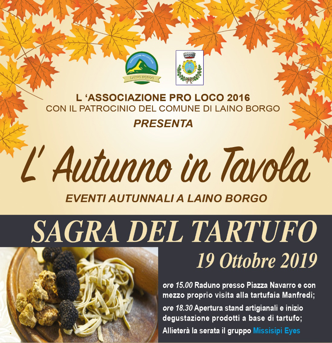 Laino Borgo domani in festa con il tartufo