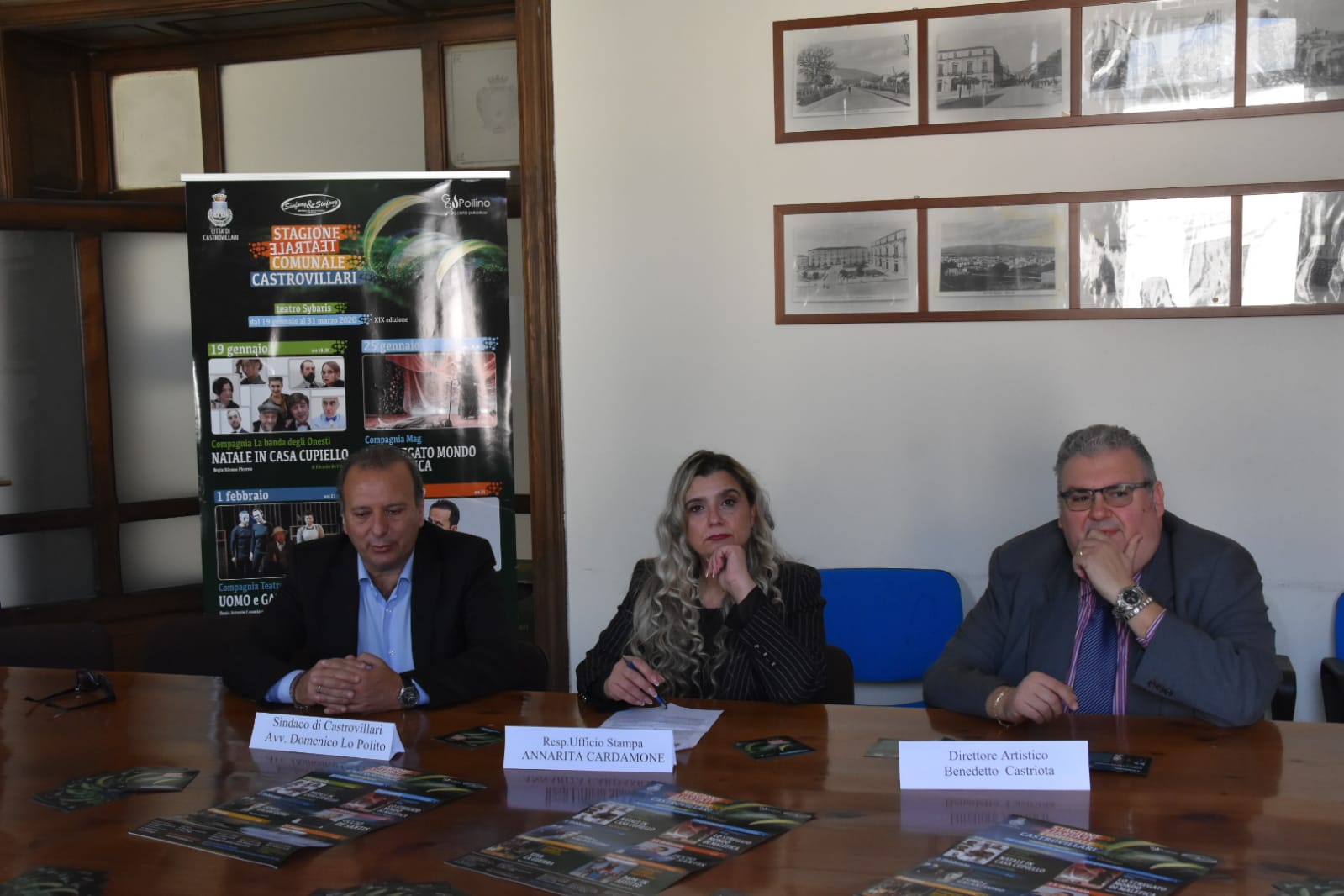 Castrovillari. Presentato il programma della Stagione Teatrale. Sei gli appuntamenti