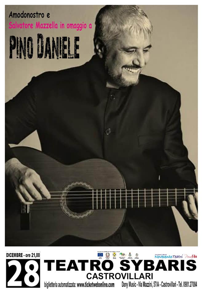 Omaggio a Pino Daniele tra musica e parole