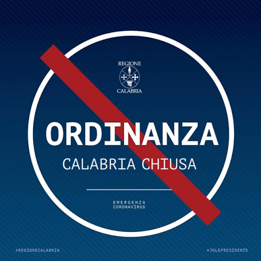 ordinanza chiusura calabria