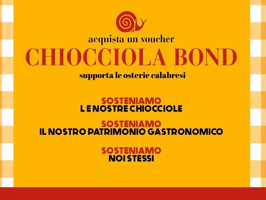 Slow Food Calabria lancia i ChiocciolaBond, un investimento sul cibo che verrà