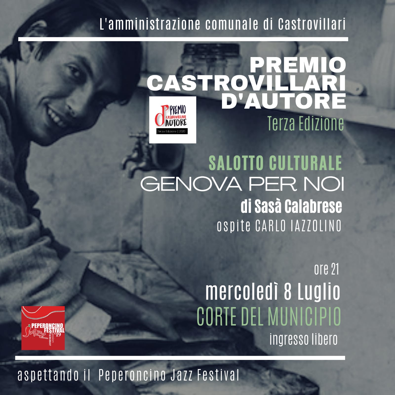 Premio Castrovillari d’autore, primo appuntamento l’8 luglio