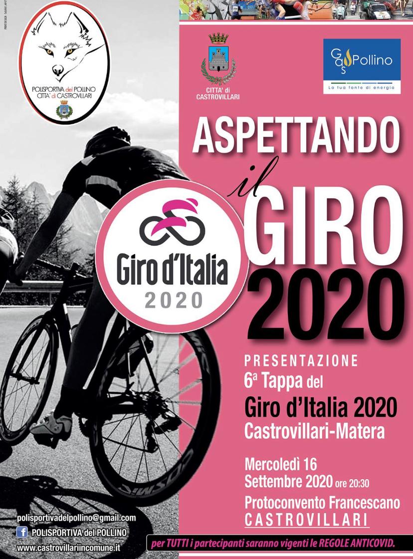 Castrovillari e il Giro d’Italia. Presentazione dell’evento che farà tappa nella città del Pollino