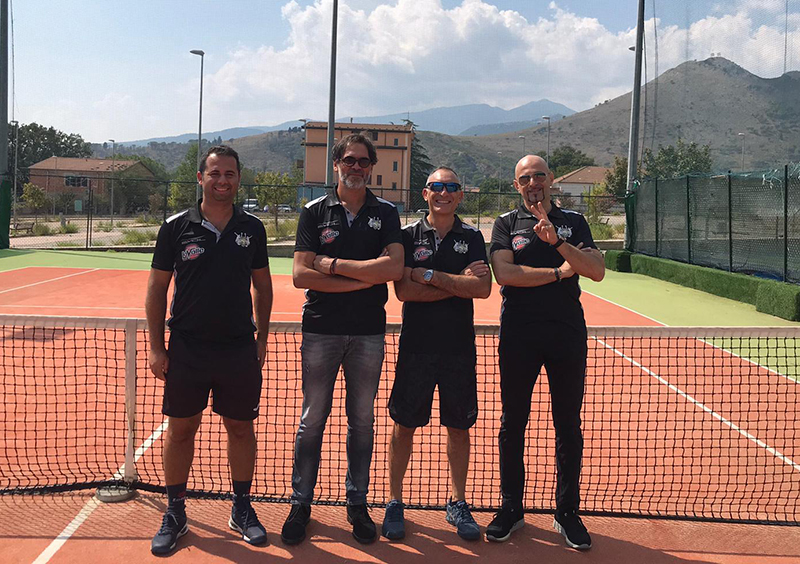 Tennis club Castrovillari. L’over 45 approda ai quarti di finale nazionali. Domenica sfida con Reggio Emilia