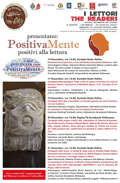 Positivamente, l’iniziativa inserita nel Festival dei lettori