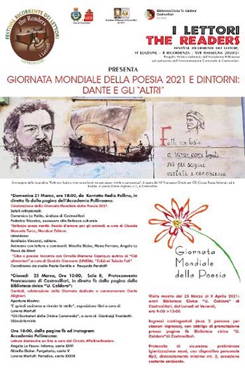 Dantedì, Castrovillari celebra la giornata mondiale della poesia