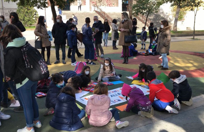 scuole protesta cosenza covid