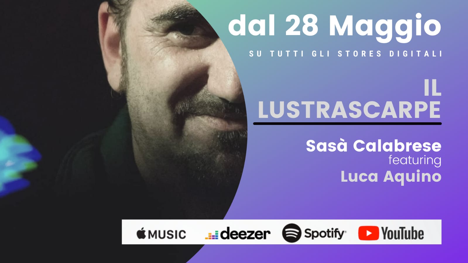 E’ arrivato “Il Lustrascarpe”, il nuovo singolo del castrovillarese Sasà Calabrese