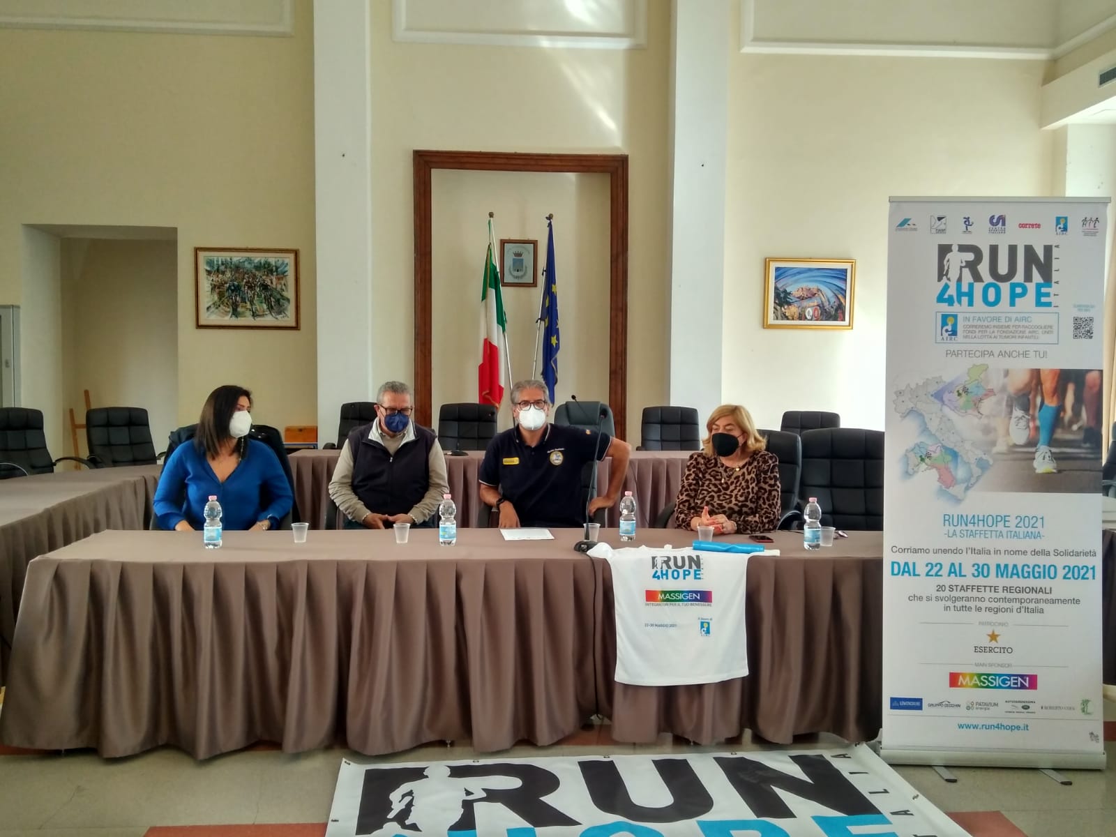 Foto conferenza stampaRUNHOP