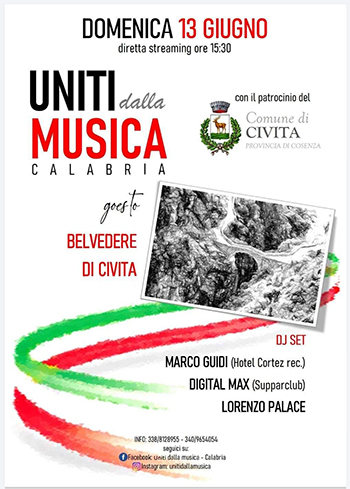 Uniti nella musica fa tappa a Civita