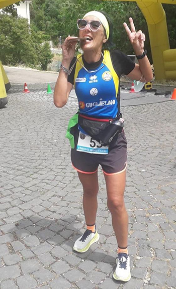 Mimma Caramia conquista il gradino più alto del podio nella 50km di Curinga