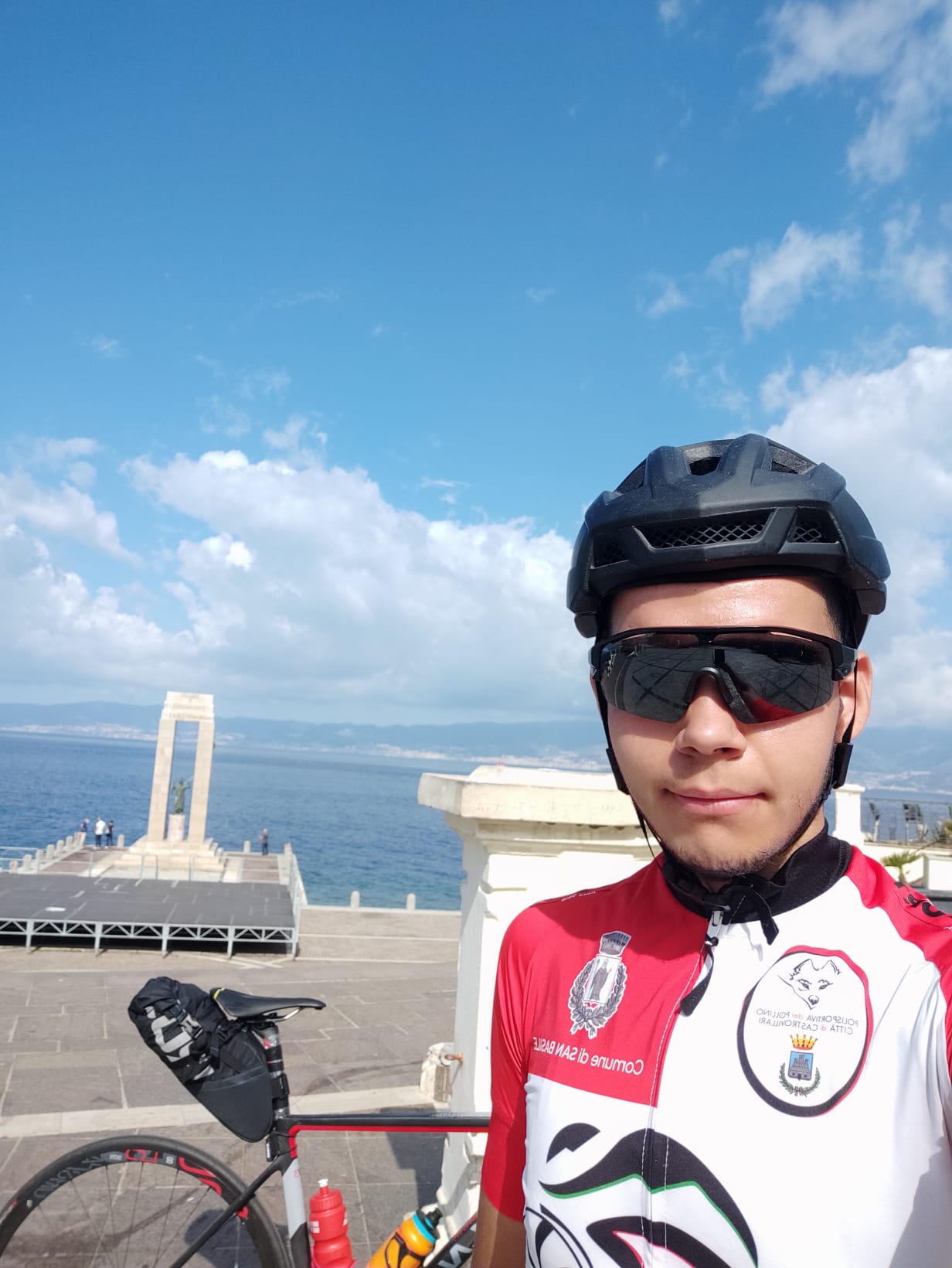 700 km in bicicletta, l’esperienza di Francesco Sangineto nel suo giro della Calabria