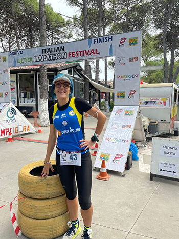 Mimma Caramia campionessa italiana di ultramaratona