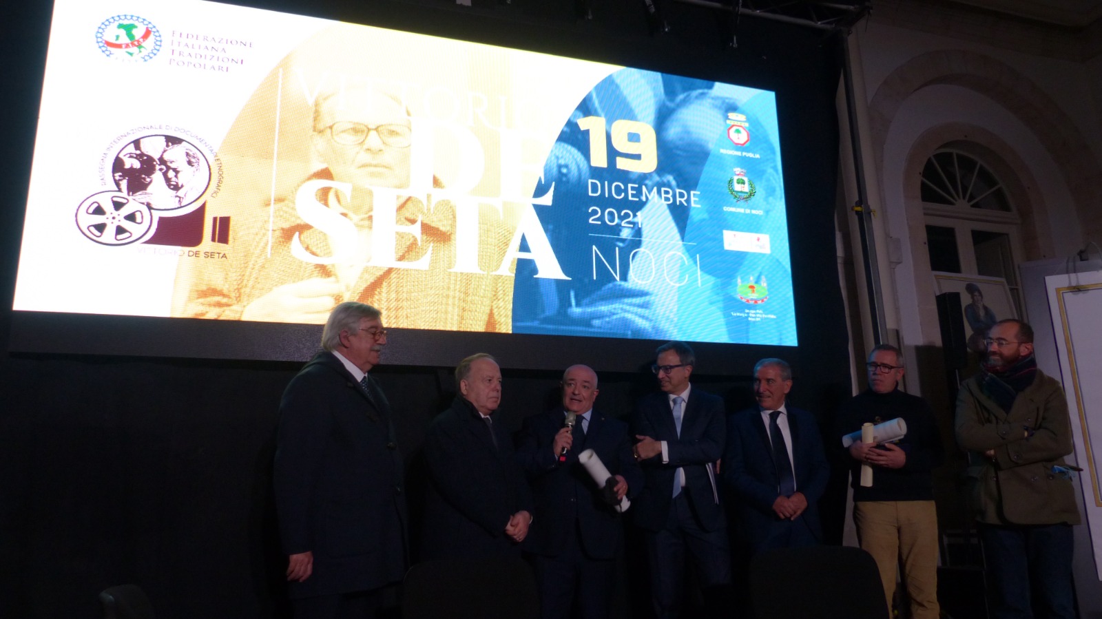 I castrovillaresi Antonio La Camera e Antonio Romagnoli premiati alla Rassegna Internazionale “Vittorio De Seta”