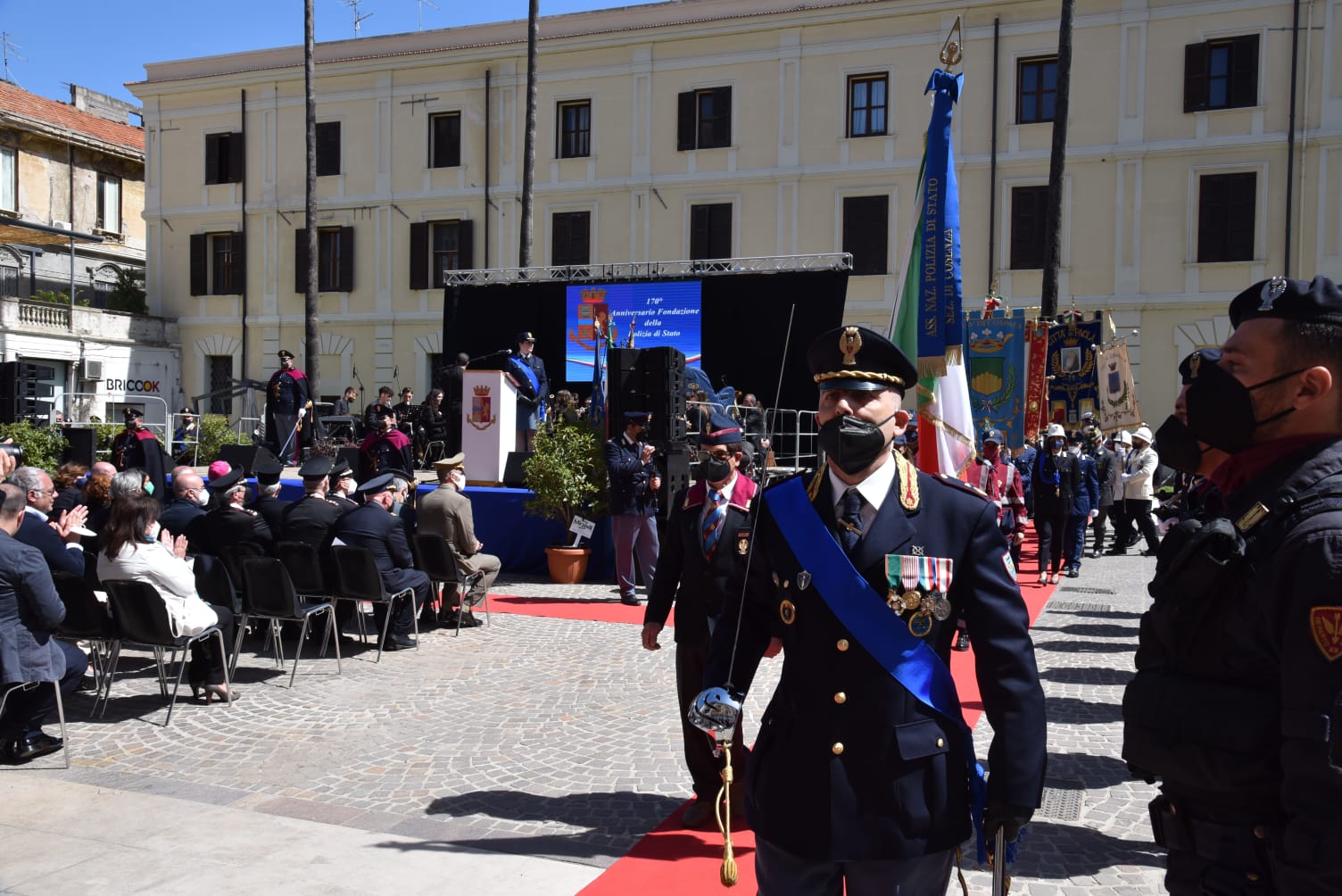 Polizia di Stato, a Cosenza le celebrazioni per il 170esimo anniversario della fondazione