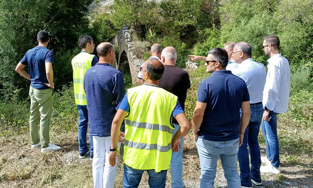 Mormanno: partono i lavori per il Ponte dei Francesi, primo sopralluogo per l’avvio del cantiere