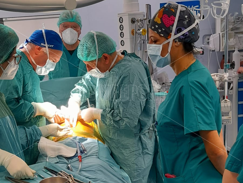 ospedale sale operatorie nuove primo intervento